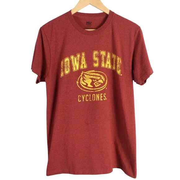Iowa State Cyclones Mens college Basketball T Shirt Red M - Picture 1 of 4